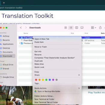 How to Access the Research Translation Toolkit